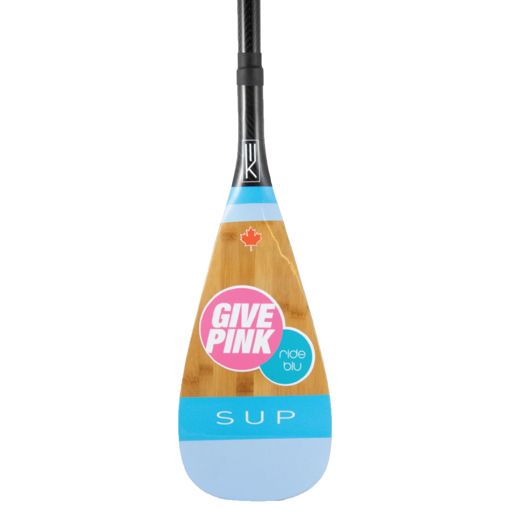 GIVE PINK Edition Adjustable Carbon Fibre SUP Paddle