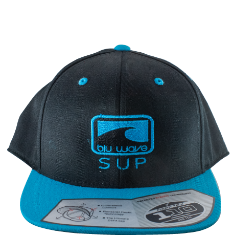 Flatbrim Flexfit Snapback Cap – Blu Wave SUP