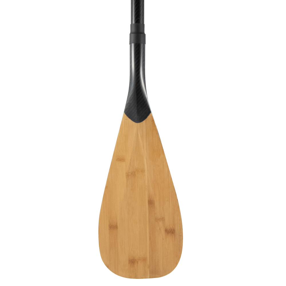 The Bamboo - 2 pc Adjustable Carbon SUP Paddle – Blu Wave SUP
