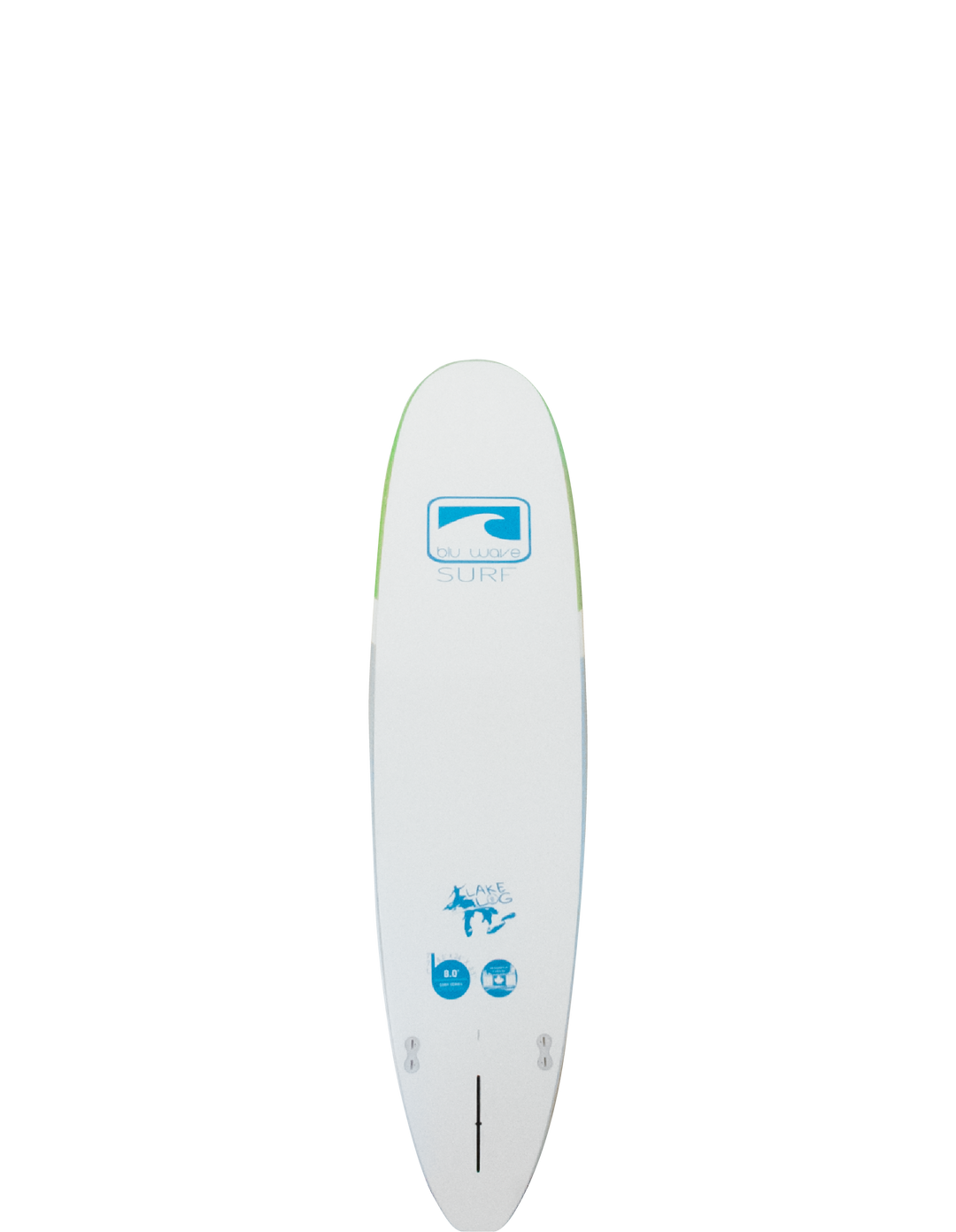Lake Log 8.0 Soft-top Surfboard – Blu Wave SUP