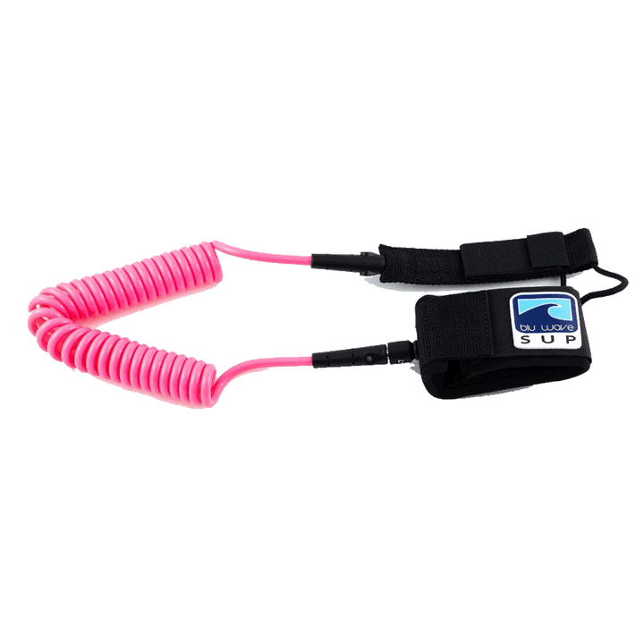 Skiffo Leash Coiled Adulti Unisex, Blu, 8 mm